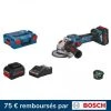 Meuleuse Sans Fil BOSCH Meuleuse 125mm 18V 8Ah Biturbo GWS18V-15SC - 06019H6101 -Meuleuse Ponceuse Soldes bosch meuleuse 125mm 18v 8ah biturbo gws18v 15sc 06019h6101