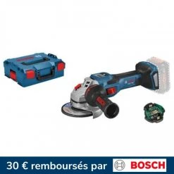 Meuleuse Sans Fil BOSCH Meuleuse 125mm 18V Solo Biturbo GWS18V-15SC - 06019H6100