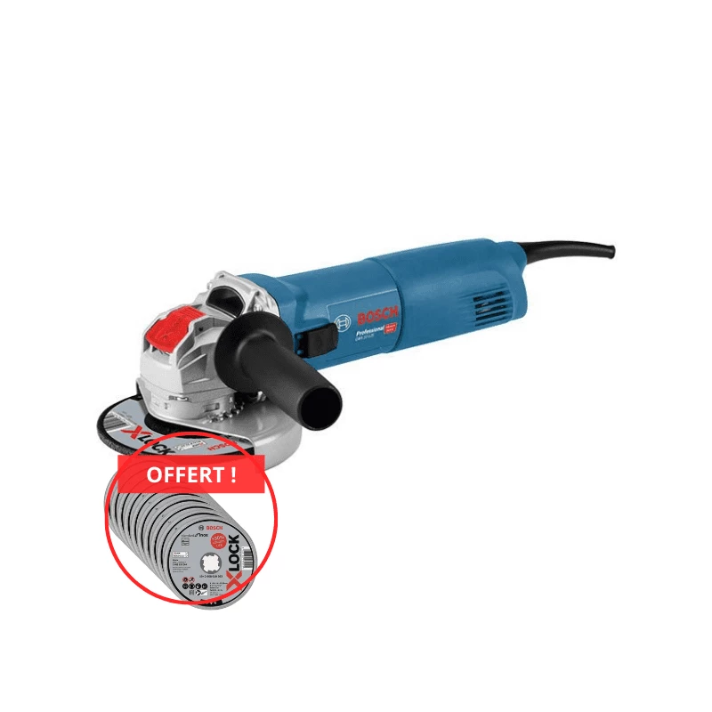 Meuleuse Ø 125 Mm BOSCH Meuleuse X-LOCK 125mm 1000W GWX 10-125 - 06017B3000 3 Meuleuse Ø 125 Mm BOSCH Meuleuse X-LOCK 125mm 1000W GWX 10-125 - 06017B3000