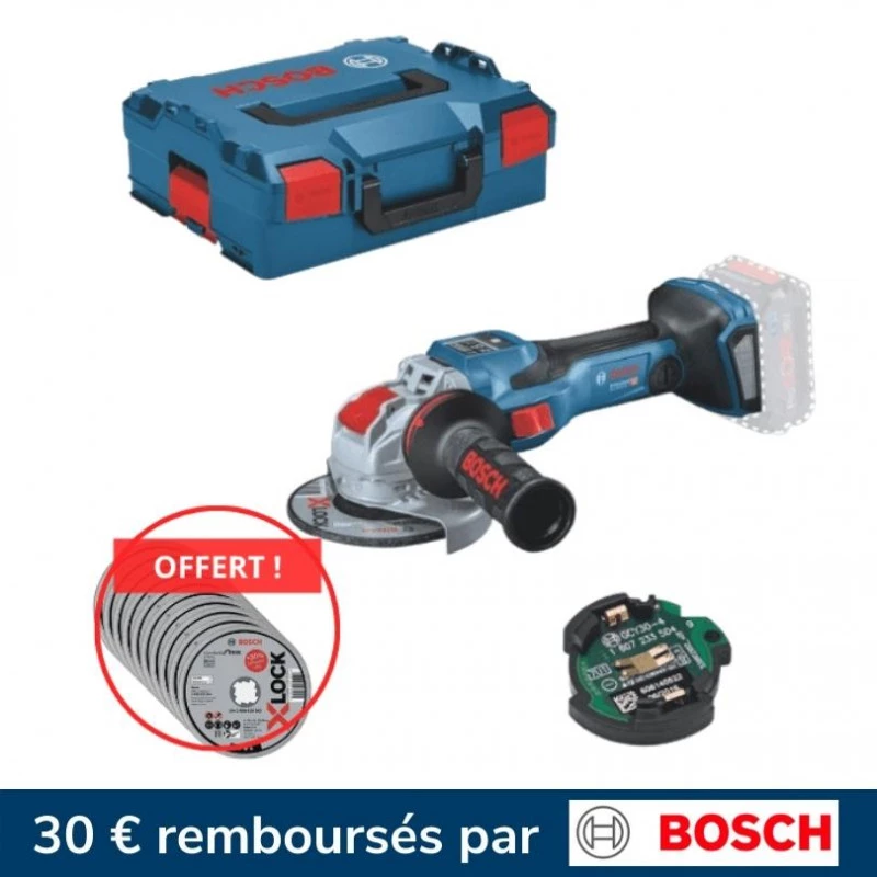 Meuleuse Sans Fil BOSCH Meuleuse X-LOCK 125mm 18V Solo GWX 18V-15SC - 06019H6500 3 Meuleuse Sans Fil BOSCH Meuleuse X-LOCK 125mm 18V Solo GWX 18V-15SC - 06019H6500