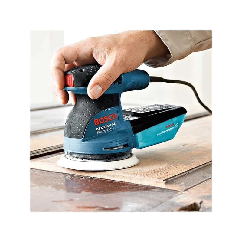 BOSCH Ponceuse Excentrique 125 Mm - GEX125-1AE Carton - 0601387500 4 BOSCH Ponceuse Excentrique 125 Mm - GEX125-1AE Carton - 0601387500 – Image 2