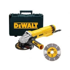 Meuleuse Ø 125 Mm DEWALT Meuleuse 125 Mm 1200 W + Coffret + Disque - DWE4217KD
