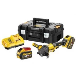 Meuleuse Sans Fil DEWALT Meuleuse 125mm 54V 3Ah XR Flexvolt - DCG418X2-QW
