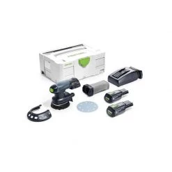FESTOOL Ponceuse Excentrique 18V 3.10Ah ETSC125 Li 3,1 I-Set - 575712
