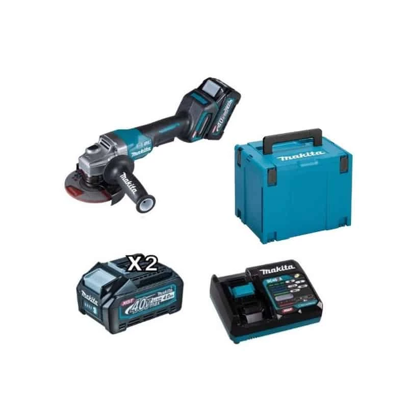 Meuleuse Sans Fil MAKITA Meuleuse 125mm 40V 4Ah XGT - GA013GM201 4 Meuleuse Sans Fil MAKITA Meuleuse 125mm 40V 4Ah XGT - GA013GM201 – Image 2