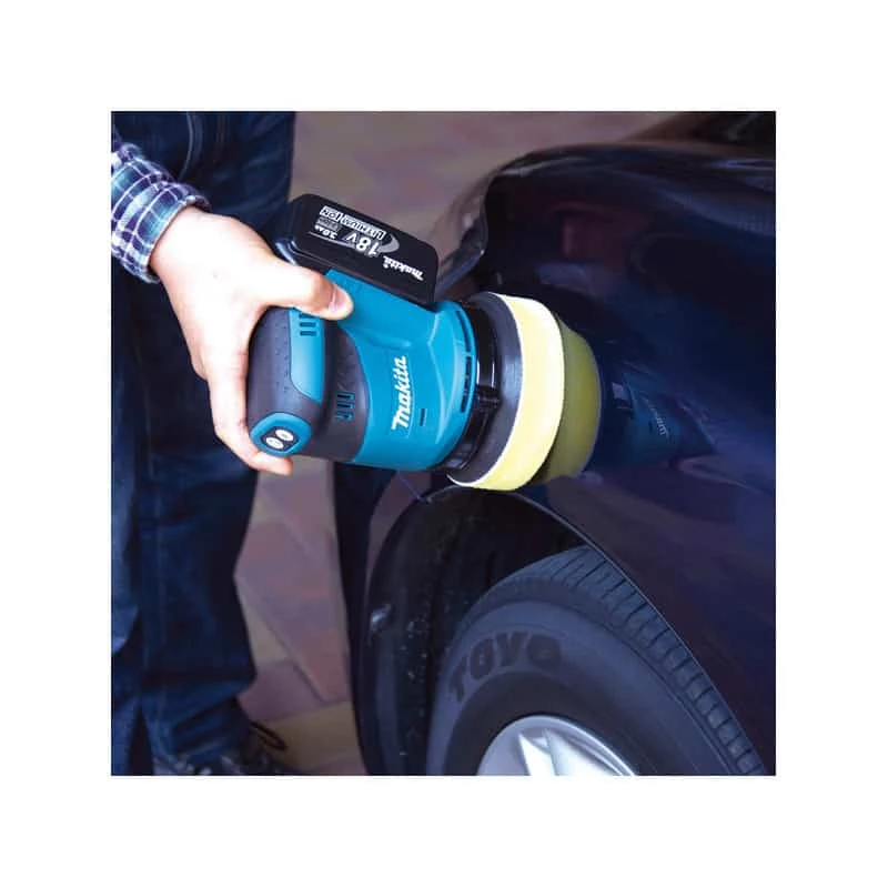 MAKITA Ponceuse Excentrique Ø125mm 18V 5Ah - DBO180RTJ 4 MAKITA Ponceuse Excentrique Ø125mm 18V 5Ah - DBO180RTJ – Image 2