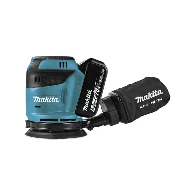 MAKITA Ponceuse Excentrique Ø125mm 18V 5Ah - DBO180RTJ 3 MAKITA Ponceuse Excentrique Ø125mm 18V 5Ah - DBO180RTJ