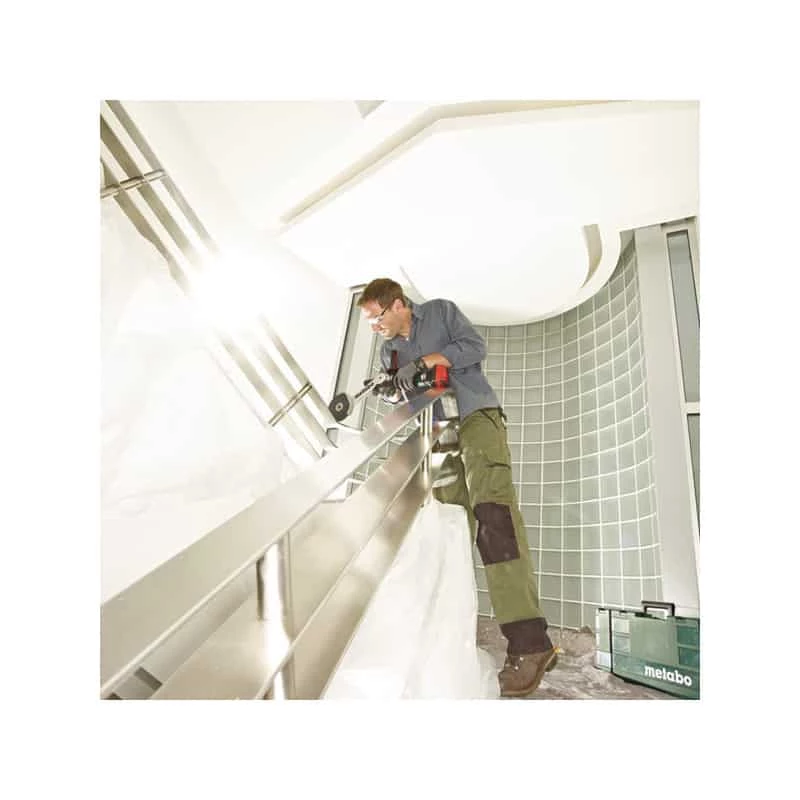 Meuleuse Sans Fil METABO Meuleuse D'angle Inox Ø150mm 18V Solo KNS18LTX - 600191850 4 Meuleuse Sans Fil METABO Meuleuse D'angle Inox Ø150mm 18V Solo KNS18LTX - 600191850 – Image 2