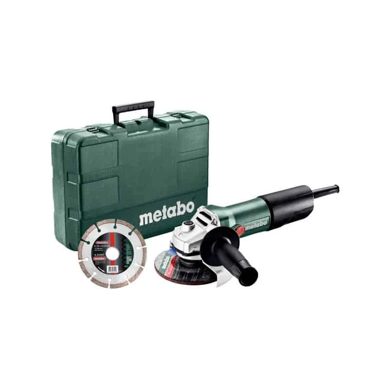Meuleuse Ø 125 Mm METABO Meuleuses D'angle W 850-125 Set - 603608510 3 Meuleuse Ø 125 Mm METABO Meuleuses D'angle W 850-125 Set - 603608510