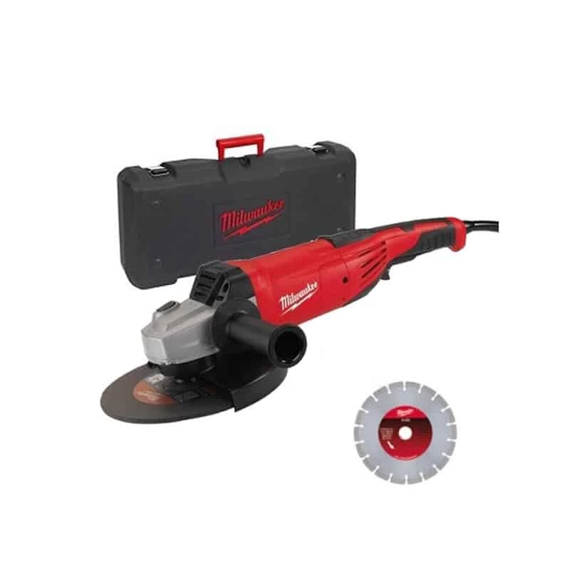 Meuleuse Ø 230 Mm MILWAUKEE Meuleuse 230mm 2200W - AG22-230D-SET - 4933440292 3 Meuleuse Ø 230 Mm MILWAUKEE Meuleuse 230mm 2200W - AG22-230D-SET - 4933440292